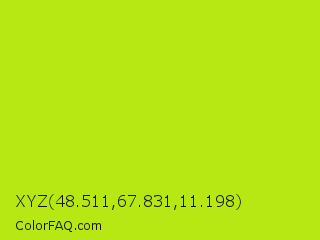 XYZ 48.511,67.831,11.198 Color Image