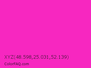 XYZ 48.598,25.031,52.139 Color Image
