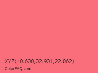 XYZ 48.638,32.931,22.862 Color Image