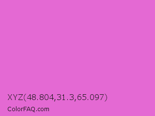 XYZ 48.804,31.3,65.097 Color Image