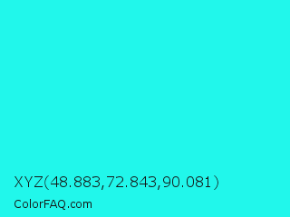 XYZ 48.883,72.843,90.081 Color Image