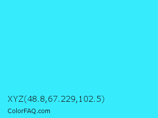 XYZ 48.8,67.229,102.5 Color Image