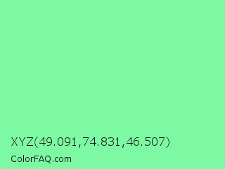 XYZ 49.091,74.831,46.507 Color Image