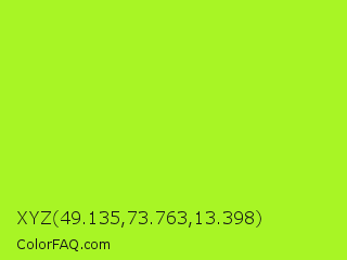 XYZ 49.135,73.763,13.398 Color Image