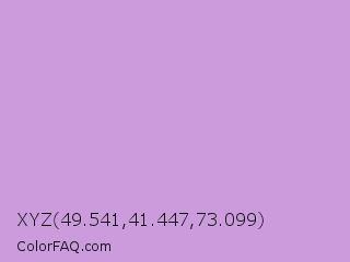 XYZ 49.541,41.447,73.099 Color Image