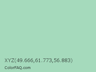 XYZ 49.666,61.773,56.883 Color Image