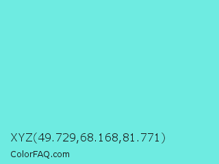XYZ 49.729,68.168,81.771 Color Image