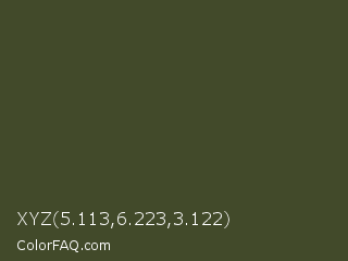XYZ 5.113,6.223,3.122 Color Image