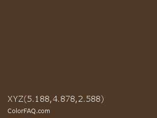 XYZ 5.188,4.878,2.588 Color Image