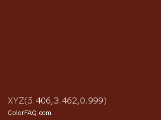 XYZ 5.406,3.462,0.999 Color Image