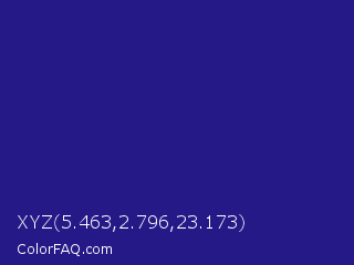 XYZ 5.463,2.796,23.173 Color Image