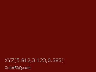 XYZ 5.812,3.123,0.383 Color Image