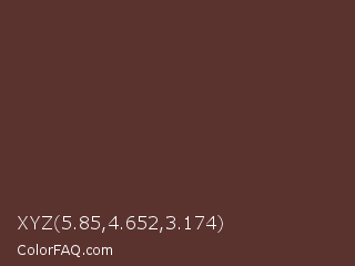 XYZ 5.85,4.652,3.174 Color Image