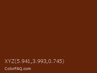 XYZ 5.941,3.993,0.745 Color Image
