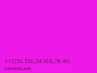 XYZ 50.531,24.916,78.49 Color Image