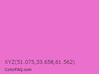 XYZ 51.075,33.658,61.562 Color Image