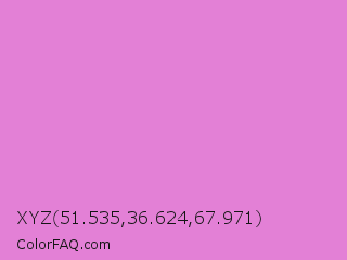 XYZ 51.535,36.624,67.971 Color Image