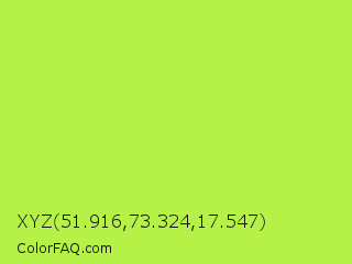 XYZ 51.916,73.324,17.547 Color Image