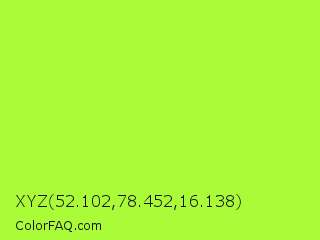 XYZ 52.102,78.452,16.138 Color Image