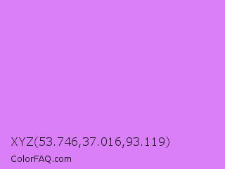 XYZ 53.746,37.016,93.119 Color Image