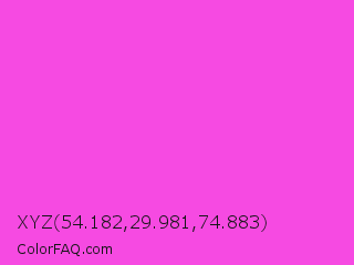 XYZ 54.182,29.981,74.883 Color Image