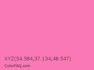 XYZ 54.584,37.134,48.547 Color Image