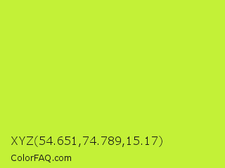 XYZ 54.651,74.789,15.17 Color Image