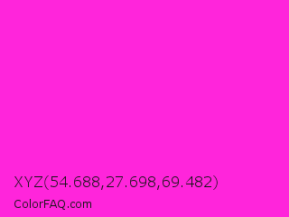 XYZ 54.688,27.698,69.482 Color Image