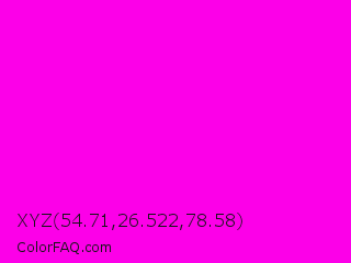 XYZ 54.71,26.522,78.58 Color Image