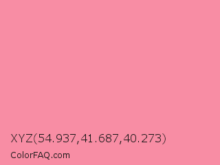 XYZ 54.937,41.687,40.273 Color Image
