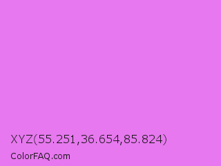 XYZ 55.251,36.654,85.824 Color Image