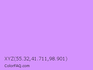 XYZ 55.32,41.711,98.901 Color Image