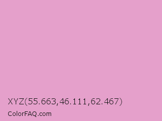 XYZ 55.663,46.111,62.467 Color Image