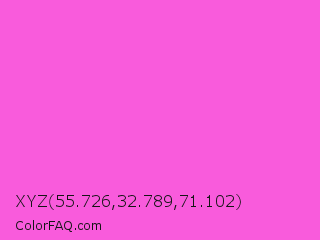 XYZ 55.726,32.789,71.102 Color Image