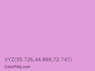 XYZ 55.726,44.899,72.747 Color Image