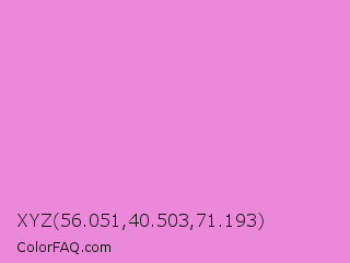 XYZ 56.051,40.503,71.193 Color Image