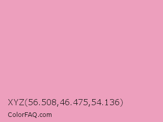 XYZ 56.508,46.475,54.136 Color Image