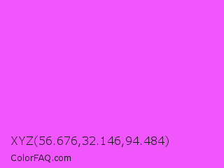 XYZ 56.676,32.146,94.484 Color Image