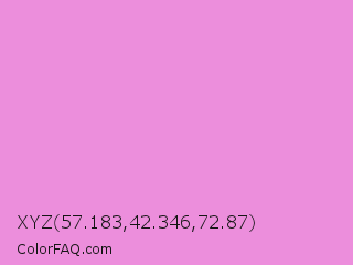 XYZ 57.183,42.346,72.87 Color Image