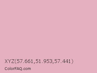 XYZ 57.661,51.953,57.441 Color Image