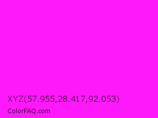 XYZ 57.955,28.417,92.053 Color Image