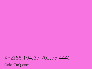XYZ 58.194,37.701,75.444 Color Image
