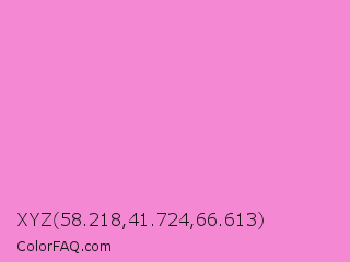 XYZ 58.218,41.724,66.613 Color Image