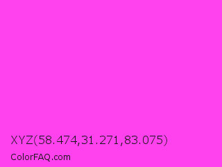 XYZ 58.474,31.271,83.075 Color Image
