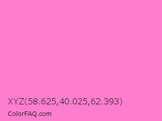 XYZ 58.625,40.025,62.393 Color Image