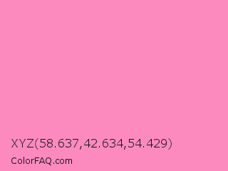 XYZ 58.637,42.634,54.429 Color Image
