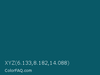 XYZ 6.133,8.182,14.088 Color Image