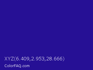 XYZ 6.409,2.953,28.666 Color Image