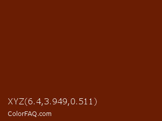 XYZ 6.4,3.949,0.511 Color Image