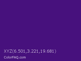 XYZ 6.501,3.221,19.681 Color Image